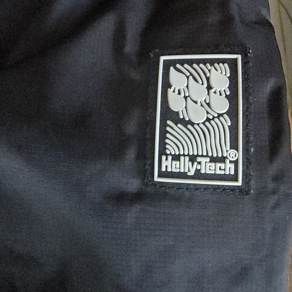 Helly Hansen Black Workwear Unisex Helly Tech Waterproof Nylon Pants SZ Large - Picture 5 of 13